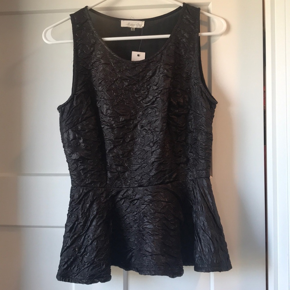 NWT peplum top